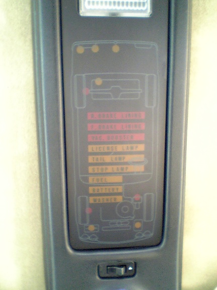 Cosmo AP warning system Mazda Cosmo warning system