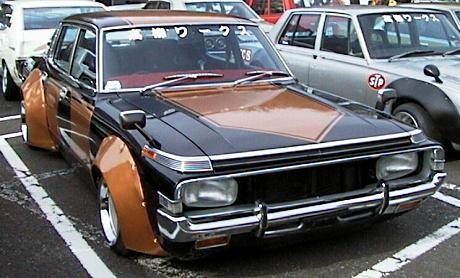 Rare bosozoku car: Toyota Crown MS65 sedan