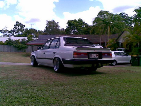 This Corona sedan shows its BMW lines