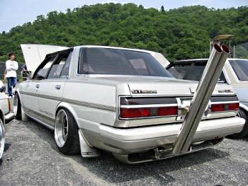 Bosozoku style Toyota Cressida GX71