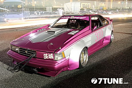 Bosozoku style Celica XX with MZ10 nose conversion