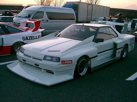 Bosozoku style Tomica Skyline RS Super Silhouette Formula replica