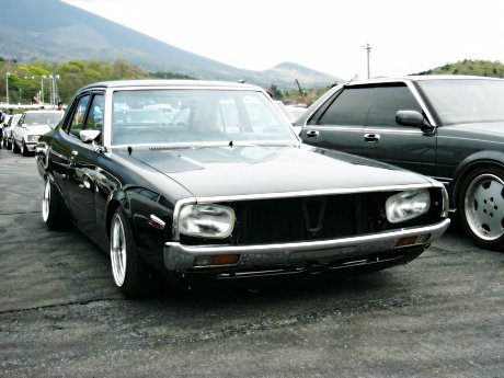 Horrible on this Kenmeri Nissan Skyline C110