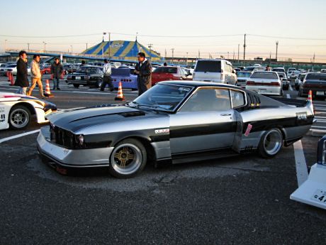 Grachan style Toyota Celica liftback with SSR Techno Shadow rims