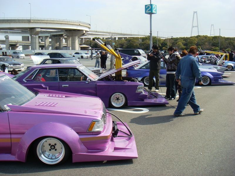 Nagoya Exciting Car Showdown 2010 parkinglot meeting