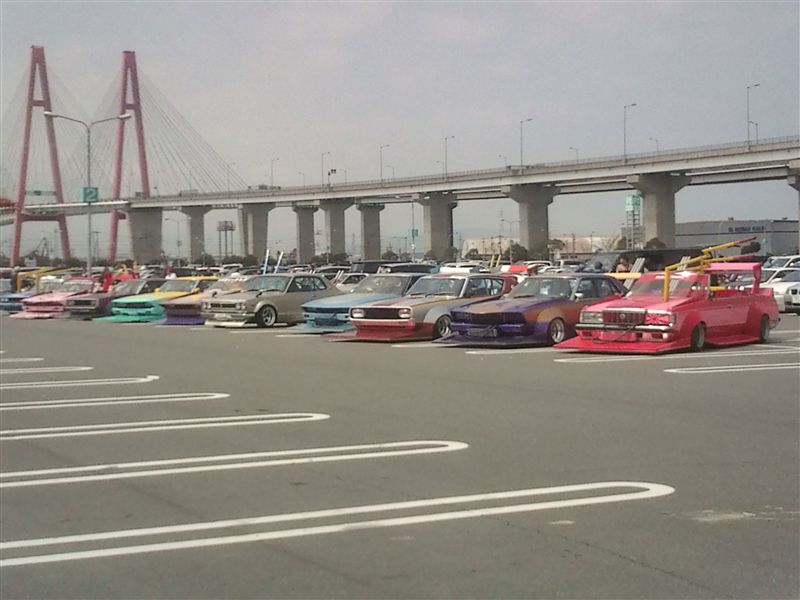 Nagoya Exciting Car Showdown 2010 parkinglot meeting