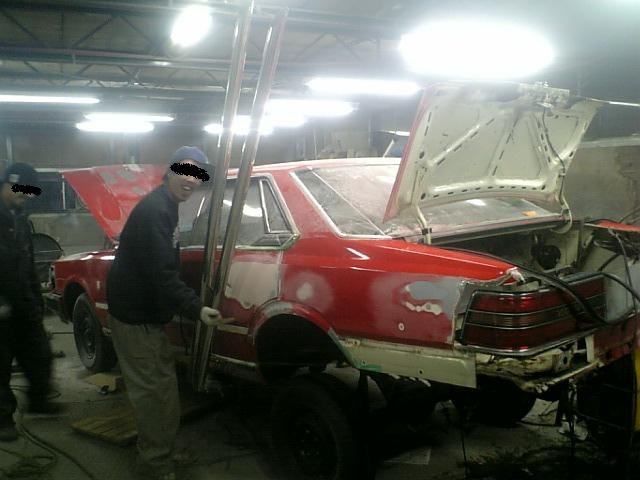 Nissan Gloria 430 under construction