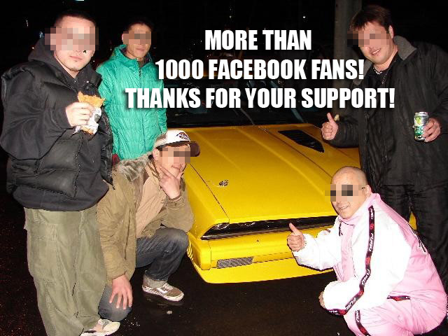 More than 1000 Facebook fans!