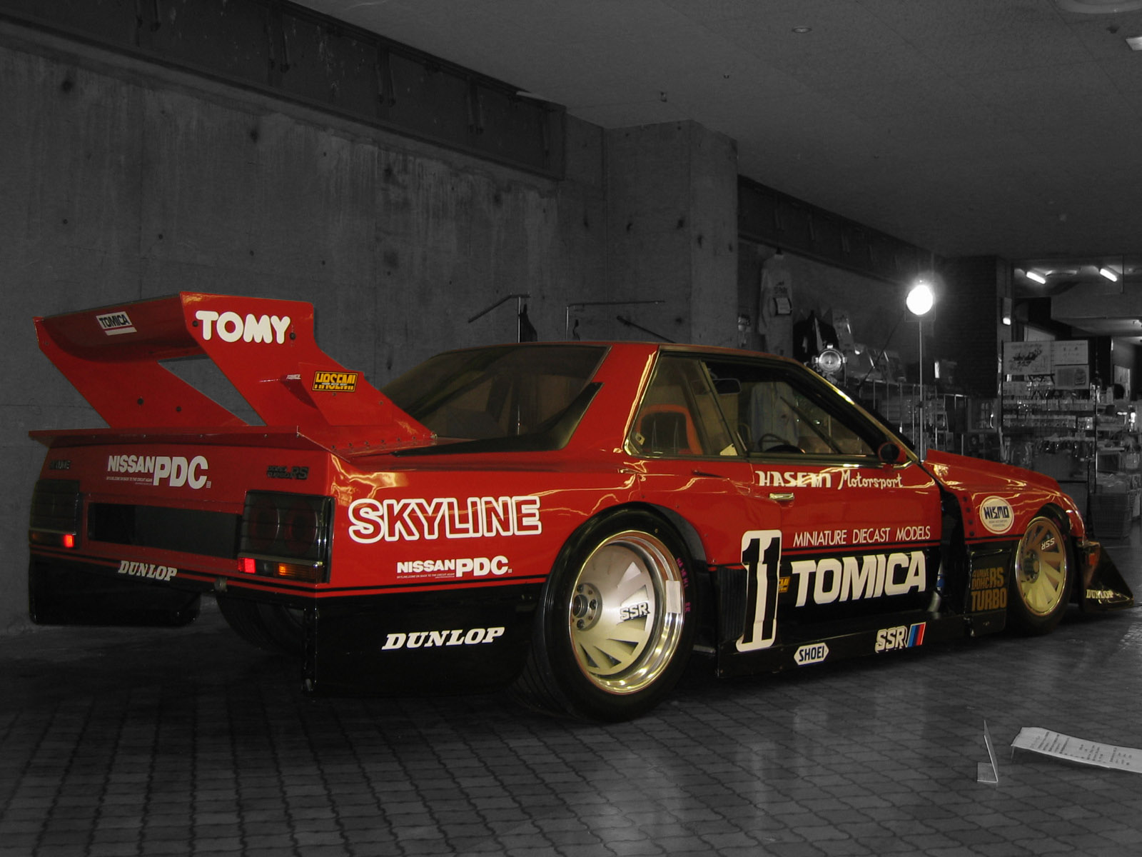 Wallpaper: Super Silhouette Tomica Skyline KDR30