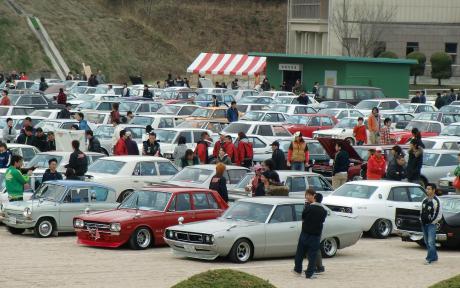 Hiroshima old car meeting