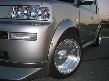 Toyota bB on SSR Mk I rims