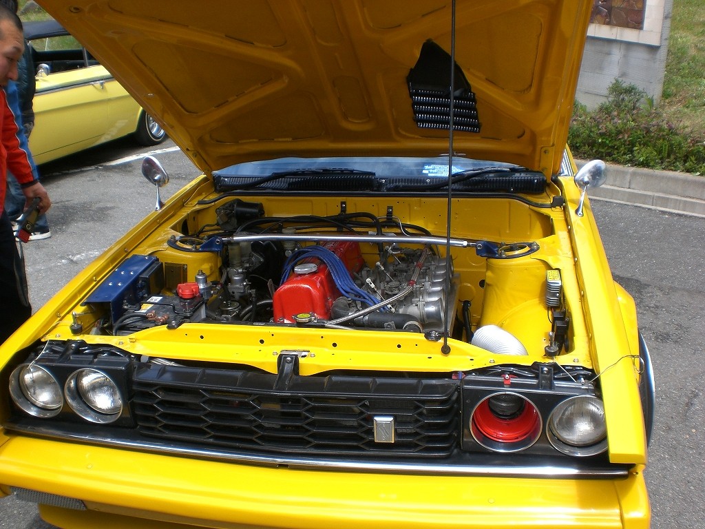 Original L20E with side draft carbs