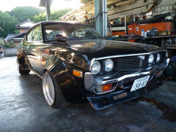 SSR Formula Mesh 15 inch 10J on a Mazda RX3