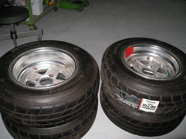 Deep dish SSR Mk II rims 12 inch diameter and 6J wide