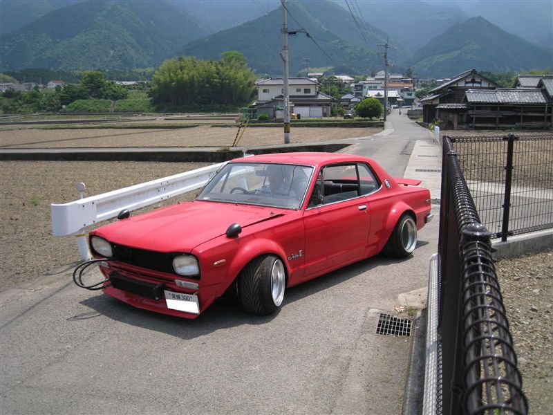 Deep dish SSR Mk. III on a Skyline KGC10