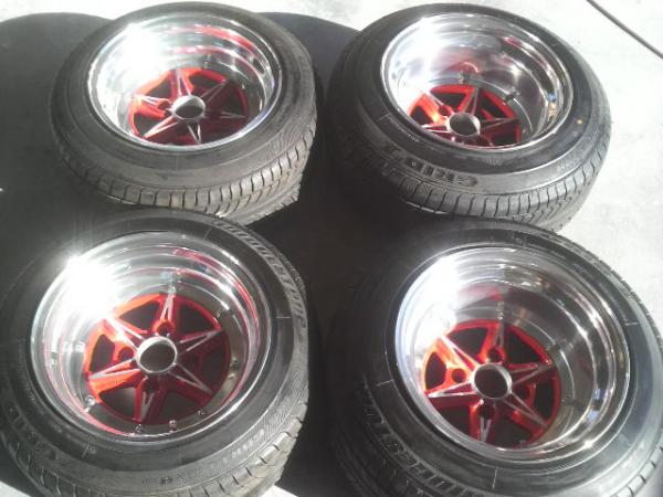 Deep dish SSR Star Formula rims