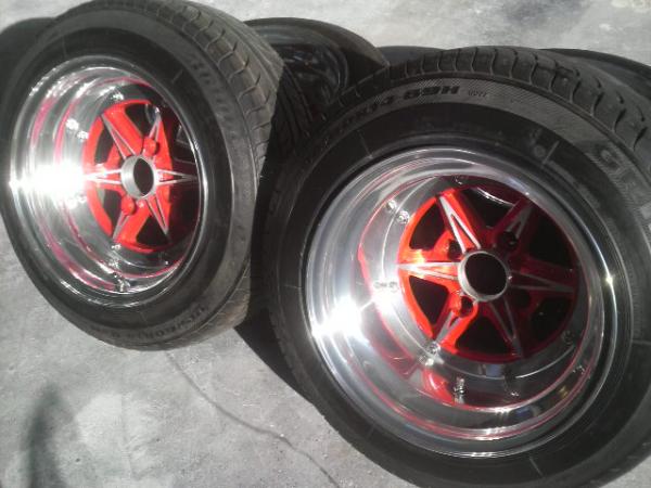 Deep dish SSR Star Formula rims