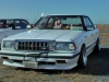 White Toyota Crown MS130