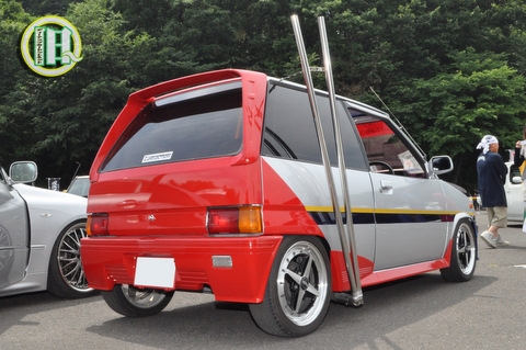 Mitsubishi Minica H14V side exhaust