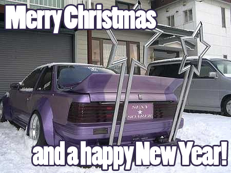 Merry Christmas and a happy New Year!
