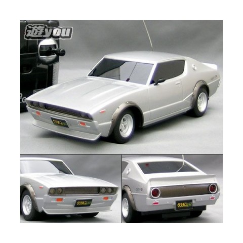 Sharknosed kenmeri Skyline RC car