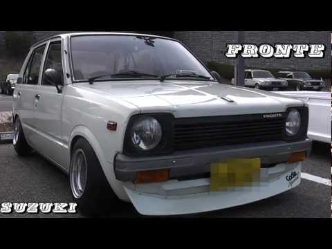 Deep dish SSR Formula Mesh on a Suzuki Fronte SS40