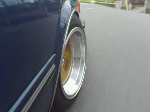 Deep dished rims on a Toyota Cresta GX51